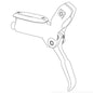 SRAM, Level Bronze Stealth, Brake Lever