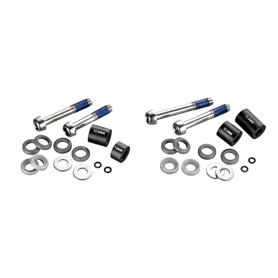 Avid, Post Spacer Set, 10 S (Front 170), Includes Stainless Caliper Mounting Bolts (CPS & Standard)