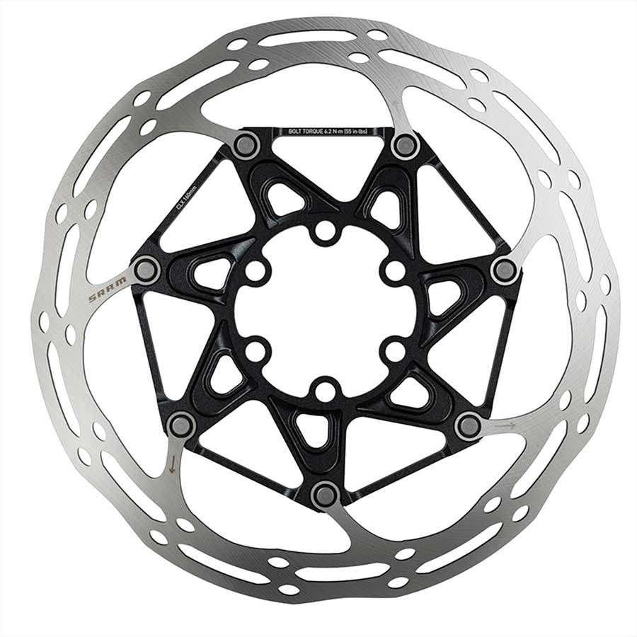 SRAM, Centerline 2 Piece Rounded, Disc brake rotor, ISO 6B, 140mm