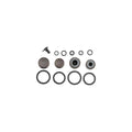 SRAM, Guide Ultimate Caliper Piston Kit