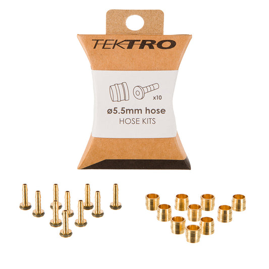 Tektro, Compression Ferrules Kit, 5.5mm, 10pcs, ABOT001222