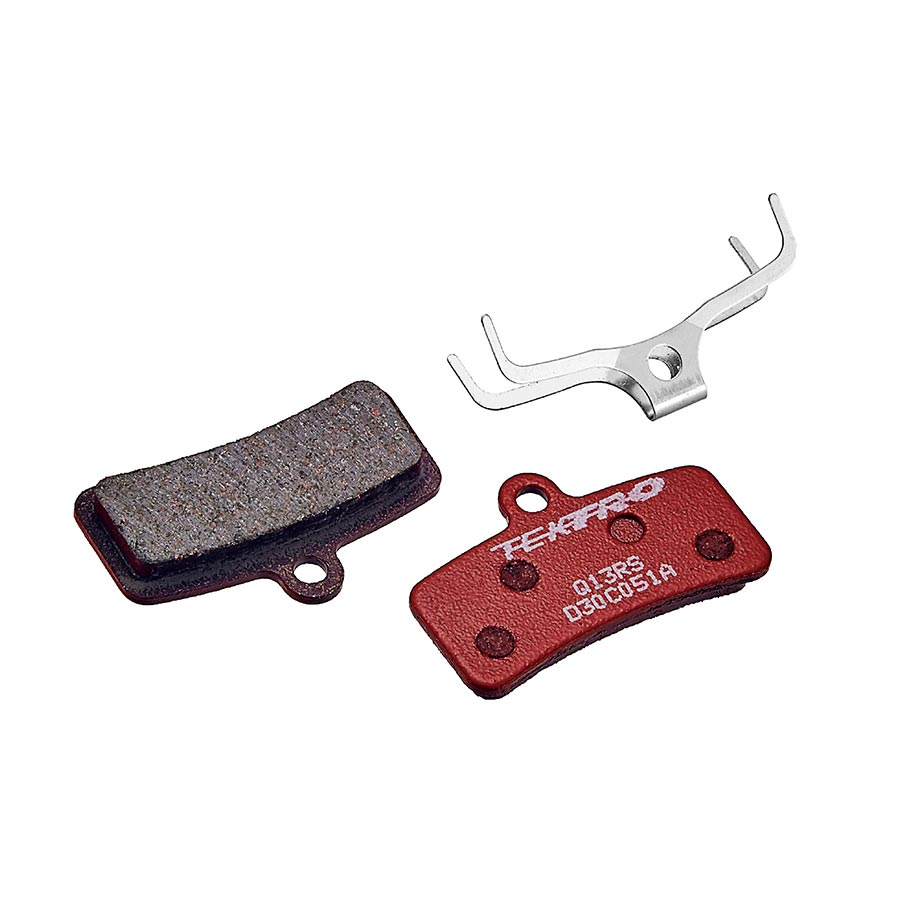 Tektro, E10.11, Disc Brake Pads, 2-Piston Brakes, Shimano B-Type, Resin, 4mm, Pair