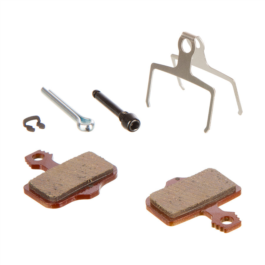 SRAM, 00.5315.035.010, Disc Brake Pads, Shape: SRAM Level/2 Piece Road, Metallic, Small, Pair