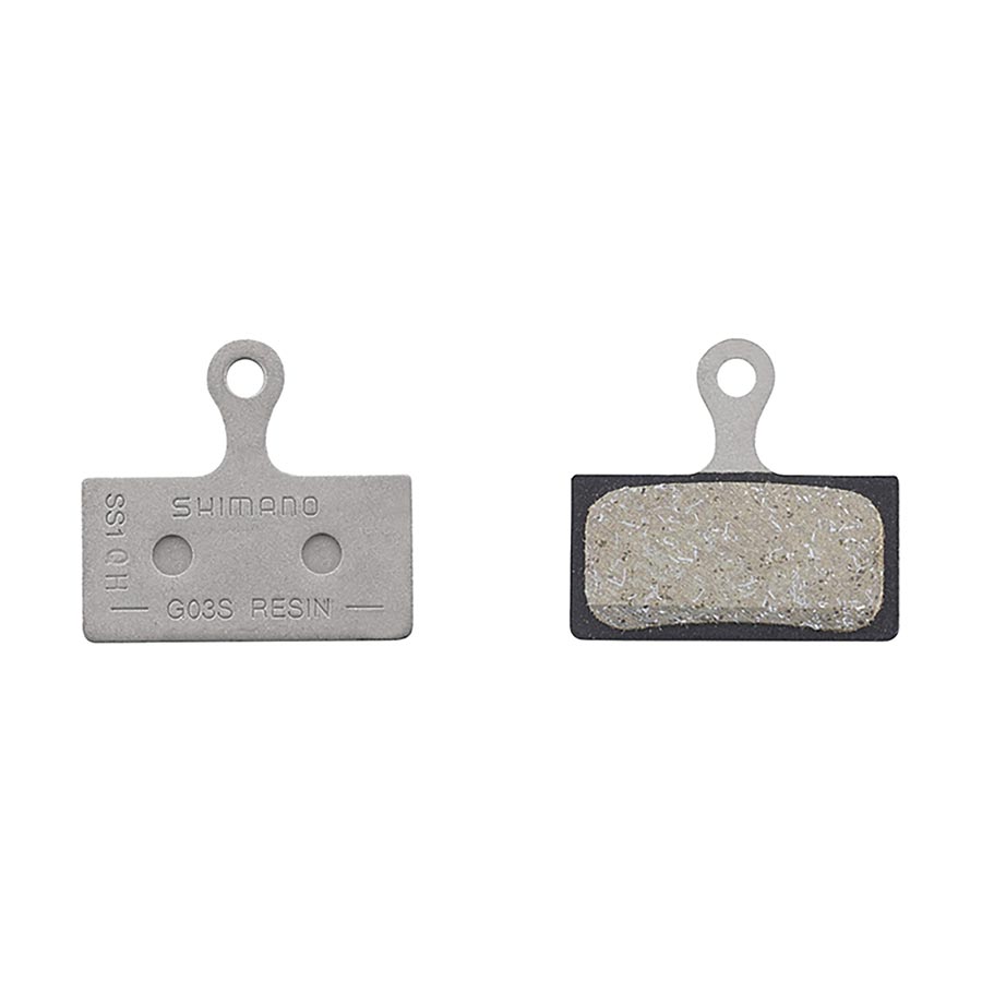 Shimano, G-Type, Disc Brake Pads, Shape: Shimano G05S-RX, Resin, Pair