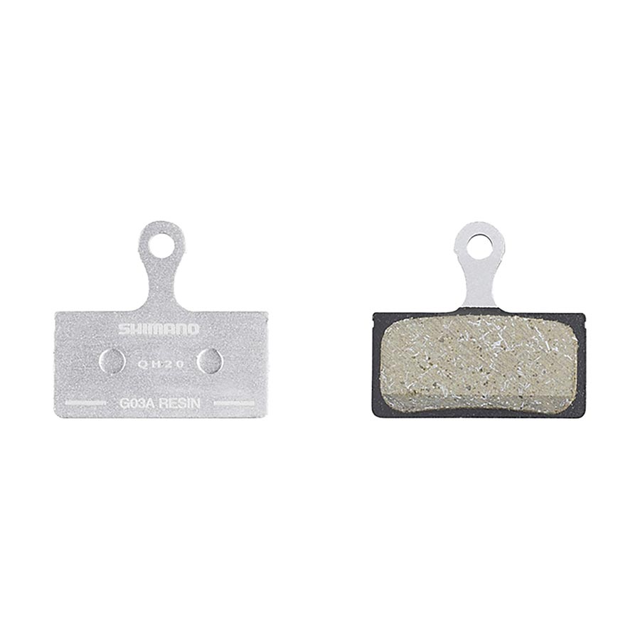 Shimano, G-Type, Disc Brake Pads, Shape: Shimano G05S-RX, Resin, Pair
