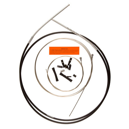 SRAM, SlickWire Brake Cable Kit, Brake Cable and Housing Set, Stainless Steel, Black, Kit