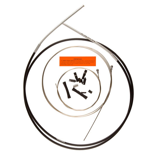 SRAM, SlickWire Brake Cable Kit, Brake Cable and Housing Set, Stainless Steel, Black, Kit