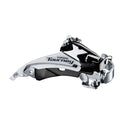 Shimano, Tourney FD-TY600, Front Derailleur, 3x6/7/8, Swing: Top, Cable Pull: Dual, Low 31.8/34.9mm, 42T Max