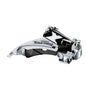 Shimano, Tourney FD-TY600, Front Derailleur, 3x6/7/8, Swing: Top, Cable Pull: Dual, Low 31.8/34.9mm, 42T Max