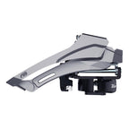 Shimano, Tourney FD-TY600, Front Derailleur, 3x6/7/8, Swing: Top, Cable Pull: Dual, Low 31.8/34.9mm, 42T Max