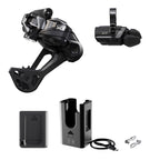 Shimano, Deore XT Di2 RD-M8250 Kit, Rear Derailleur, Speed: 12, Cage: SGS, Black, clamp band, IGPM8250UPG01