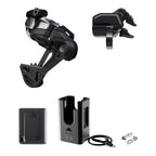 Shimano, Deore XT Di2 RD-M8250 Kit, Rear Derailleur, Speed: 12, Cage: SGS, Black, clamp band, IGPM8250UPG01