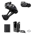 Shimano, Deore XT Di2 RD-M8250 Kit, Rear Derailleur, Speed: 12, Cage: SGS, Black, clamp band, IGPM8250UPG01