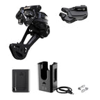 Shimano, Deore XT Di2 RD-M8250 Kit, Rear Derailleur, Speed: 12, Cage: SGS, Black, clamp band, IGPM8250UPG01