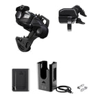 Shimano, Deore XT Di2 RD-M8250 Kit, Rear Derailleur, Speed: 12, Cage: SGS, Black, clamp band, IGPM8250UPG01