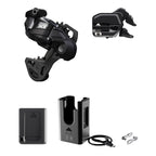 Shimano, Deore XT Di2 RD-M8250 Kit, Rear Derailleur, Speed: 12, Cage: SGS, Black, clamp band, IGPM8250UPG01