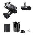 Shimano, XTR Di2 RD-M9250 Kit, Rear Derailleur, Speed: 12, Cage: SGS, Black, clamp band, IGPM9250UPG02