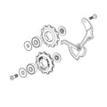 SRAM, Rival Cage/Pulley Kit, Kit, 11.7515.033.040