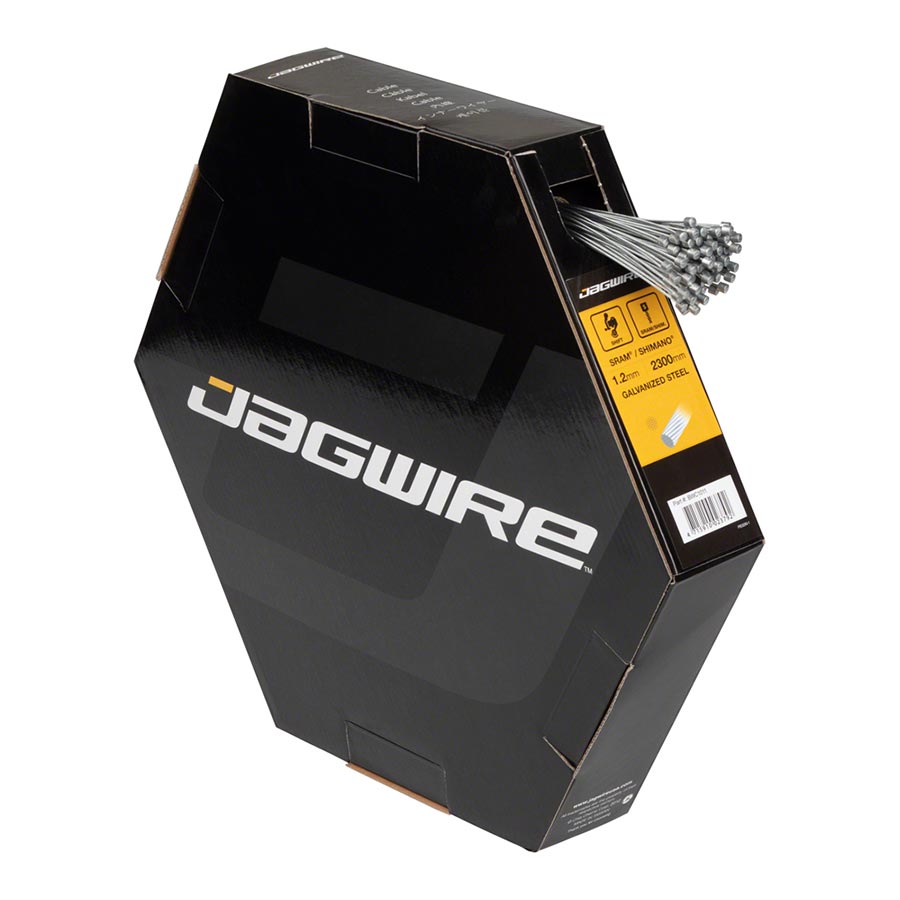 Jagwire, Basics, Derailleur cables, SRAM/Shimano, Galvanized, 2300mm, Box of 100