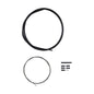 Shimano, MTB 1x Shift Cable Set, Stainless Steel, 2000mm, Black, Shimano/SRAM, Set