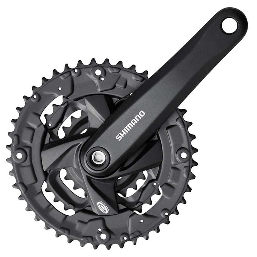 Shimano, FC-M371, Crankset, 9 spd, 175mm