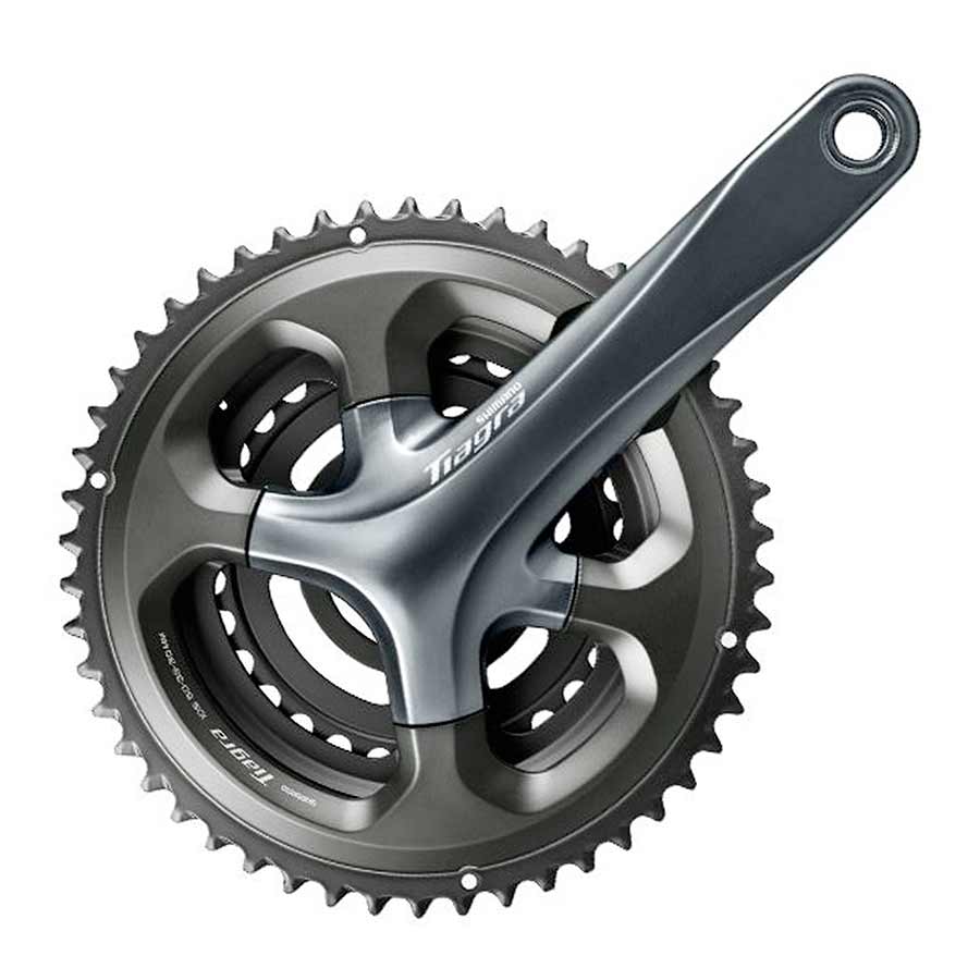 Shimano, Tiagra FC-4700, Crankset, 10 sp., 170mm, 34/50T, BCD:110, H2, 68mm, 43.5mm, Grey