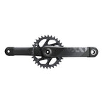 SRAM, XX1 Eagle DUB, Crankset, Speed: 11/12, Spindle: 28.99mm, BCD: Direct Mount, 34, DUB, 175mm, Gold, Boost