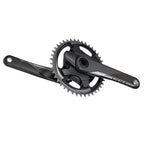 SRAM, Red 1 AXS Quarq, Power Meter Crankset, Speed: 12, Spindle: 28.99mm, BCD: Direct Mount, 50, DUB, 175mm, Black, Road