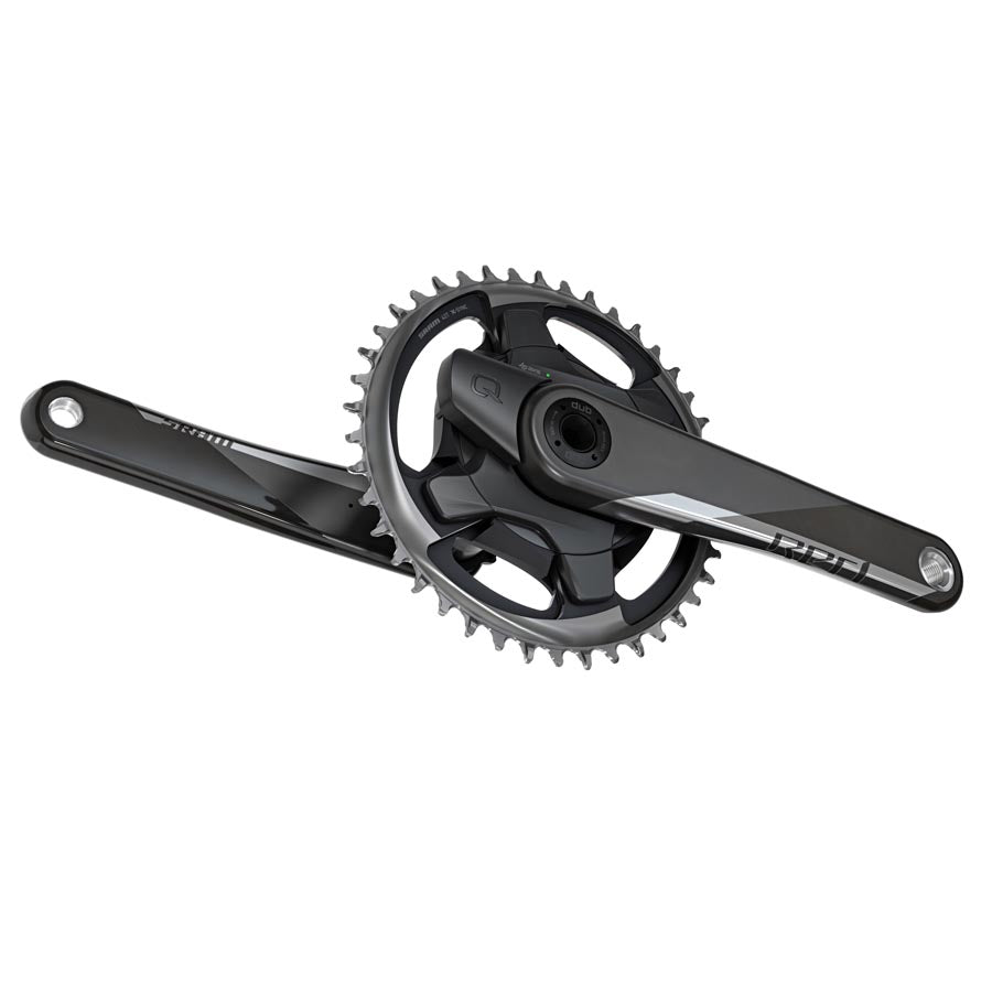 SRAM, Red 1 AXS Quarq, Power Meter Crankset, Speed: 12, Spindle: 28.99mm, BCD: Direct Mount, 50, DUB, 175mm, Black, Road