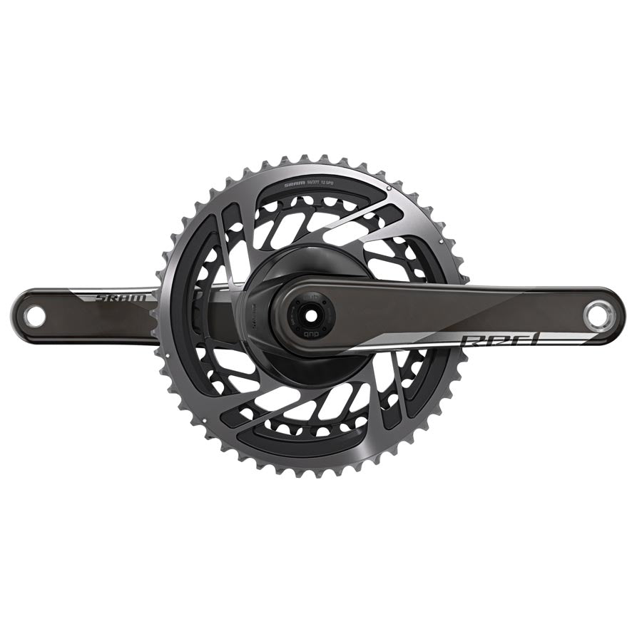 SRAM, Red AXS, Crankset, Speed: 12, Spindle: 28.99mm, BCD: Direct Mount, 46/33, DUB, 172.5mm, Black, Road