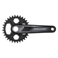 Shimano, FC-M6130-1, Crankset, Speed: 12, BCD: Direct Mount, 32, Hollowtech II, 170mm, Black, MTB, Set