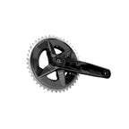 SRAM, Rival D1 Quarq Wide 2x, Power Meter Crankset, Speed: 12, Spindle: 28.99mm, BCD: 94mm, 43/30, DUB, 160mm, Black, Road Disc