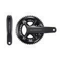 Shimano, Ultegra FC-R8100, Crankset, Speed: 12, Spindle: 24mm, BCD: 110, 34/50, Hollowtech II, 165mm, Black, Road Disc, IFCR8100AX04