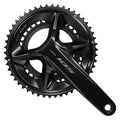 Shimano, 105 FC-R7100, Crankset, Speed: 12, Spindle: 24mm, BCD: 110, 34/50, Hollowtech II, 160mm, Black, Road Disc, IFCR7100MX04
