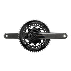 SRAM, Force D2 2x, Crankset, Speed: 12, Spindle: 28.99mm, BCD: Direct Mount, 48/35, DUB, 172.5mm, Black, Road Disc