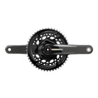 SRAM, Force D2 2x, Crankset, Speed: 12, Spindle: 28.99mm, BCD: Direct Mount, 48/35, DUB, 172.5mm, Black, Road Disc