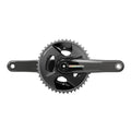 SRAM, Force D2 2x Wide, Crankset, Speed: 12, Spindle: 28.99mm, BCD: 94, 43/30, DUB, 175mm, Black, Road Disc