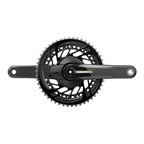 SRAM, Force D2 2x, Power Meter Crankset, Speed: 12, Spindle: 28.99mm, BCD: Direct Mount, 48/35, DUB, 172.5mm, Black, Road Disc