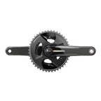 SRAM, Force D2 2x Wide, Power Meter Crankset, Speed: 12, Spindle: 28.99mm, BCD: Direct Mount, 43/30, DUB, 172.5mm, Black, Road Disc