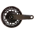 SRAM, Force 2x Powermeter E1, Power Meter Crankset, Speed: 12, Spindle: 28.99mm, BCD: Thread Mount, 50/37, DUB, 160mm, Black, Road