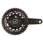 SRAM, Force 2x Powermeter E1, Power Meter Crankset, Speed: 12, Spindle: 28.99mm, BCD: Thread Mount, 50/37, DUB, 160mm, Black, Road