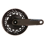 SRAM, Force 2x Powermeter E1, Power Meter Crankset, Speed: 12, Spindle: 28.99mm, BCD: Thread Mount, 50/37, DUB, 160mm, Black, Road