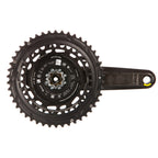 SRAM, Force 2x Powermeter E1, Power Meter Crankset, Speed: 12, Spindle: 28.99mm, BCD: Thread Mount, 50/37, DUB, 160mm, Black, Road