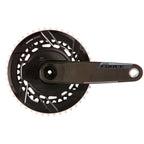 SRAM, Force 2x Powermeter E1, Power Meter Crankset, Speed: 12, Spindle: 28.99mm, BCD: Thread Mount, 50/37, DUB, 160mm, Black, Road
