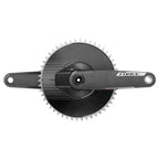 SRAM, Force 1x Aero Powermeter E1, Power Meter Crankset, Speed: 12/13, Spindle: 28.99mm, BCD: Direct Mount SRAM 8 Bolt, 50, DUB, 160mm, Black, Road