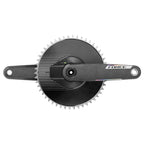 SRAM, Force 1x Aero Powermeter E1, Power Meter Crankset, Speed: 12/13, Spindle: 28.99mm, BCD: Direct Mount SRAM 8 Bolt, 50, DUB, 160mm, Black, Road