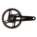 SRAM, Rival 1x XPLR Powermeter E1, Power Meter Crankset, Speed: 12/13, Spindle: 28.99mm, BCD: Direct Mount SRAM 8 Bolt, 42, DUB, 160mm, Black, Road