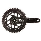 SRAM, Rival 2x Powermeter E1, Power Meter Crankset, Speed: 12, Spindle: 28.99mm, BCD: Direct Mount SRAM 8 Bolt, 48/35, DUB, 160mm, Black, Road