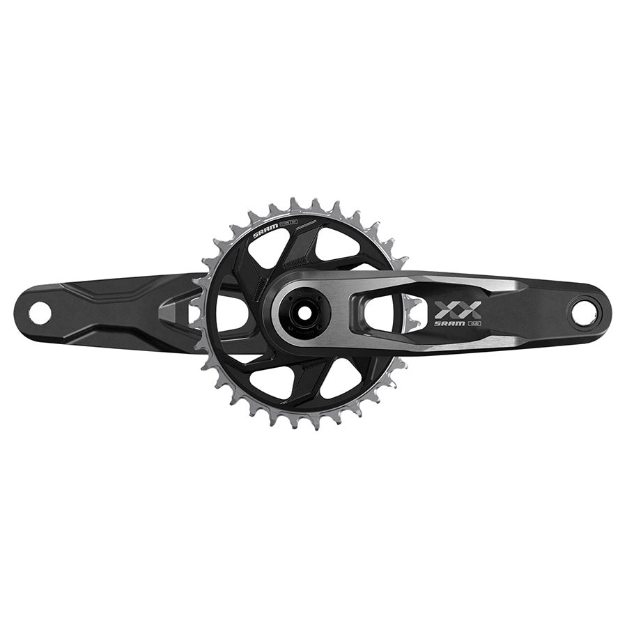 SRAM, XX Downhill CL55, Crankset, Speed: 7, Spindle: 28.99mm, BCD: Direct Mount SRAM 8 Bolt, 34, DUB, 165mm, Black, Boost