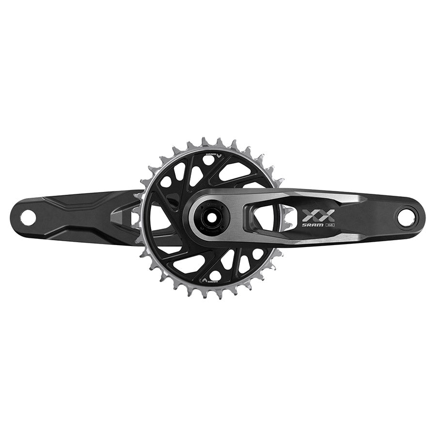 SRAM, XX Downhill CL56.5, Crankset, Speed: 7, Spindle: 28.99mm, BCD: Direct Mount SRAM 8 Bolt, 34, DUB, 165mm, Black, DH